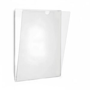 Porte Affiche Mural en Plexiglass Scotch Double Face