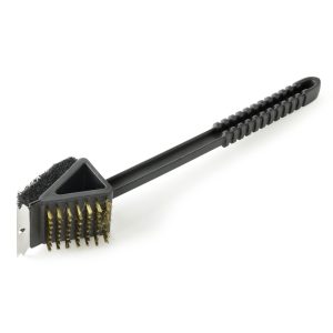 Longue brosse de nettoyage 3-en-1 noir