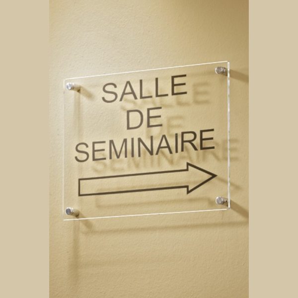 Plaque de signalétique en plexiglas – Image 2