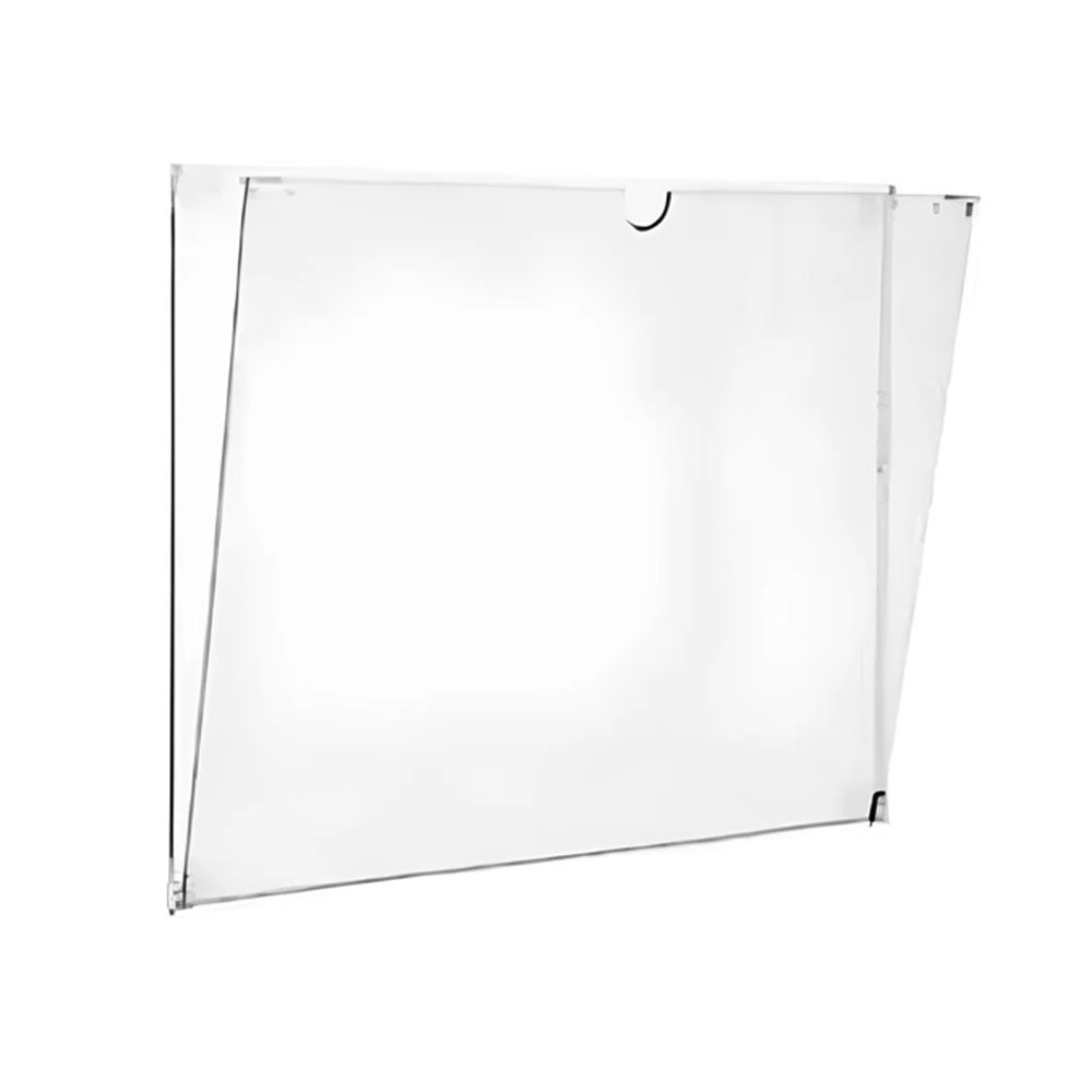 Porte Affiche Mural en Plexiglass Scotch Double Face