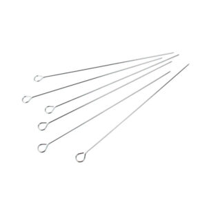 Brochettes en inox x 6 – 40 cm