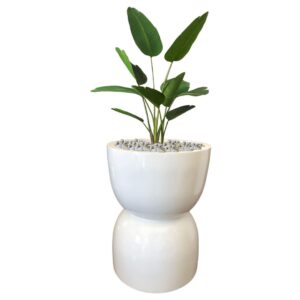 Pot de fleur en résine CP045